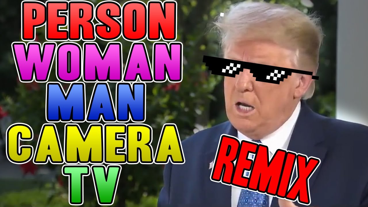 Person Woman Man Camera TV REMIX - WTFBrahh