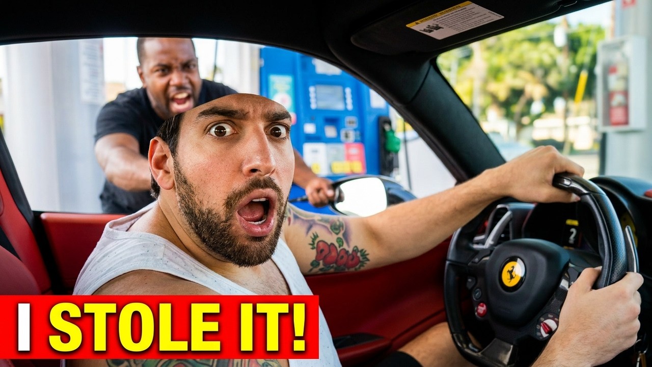 HIJACKING SUPER CARS PRANK