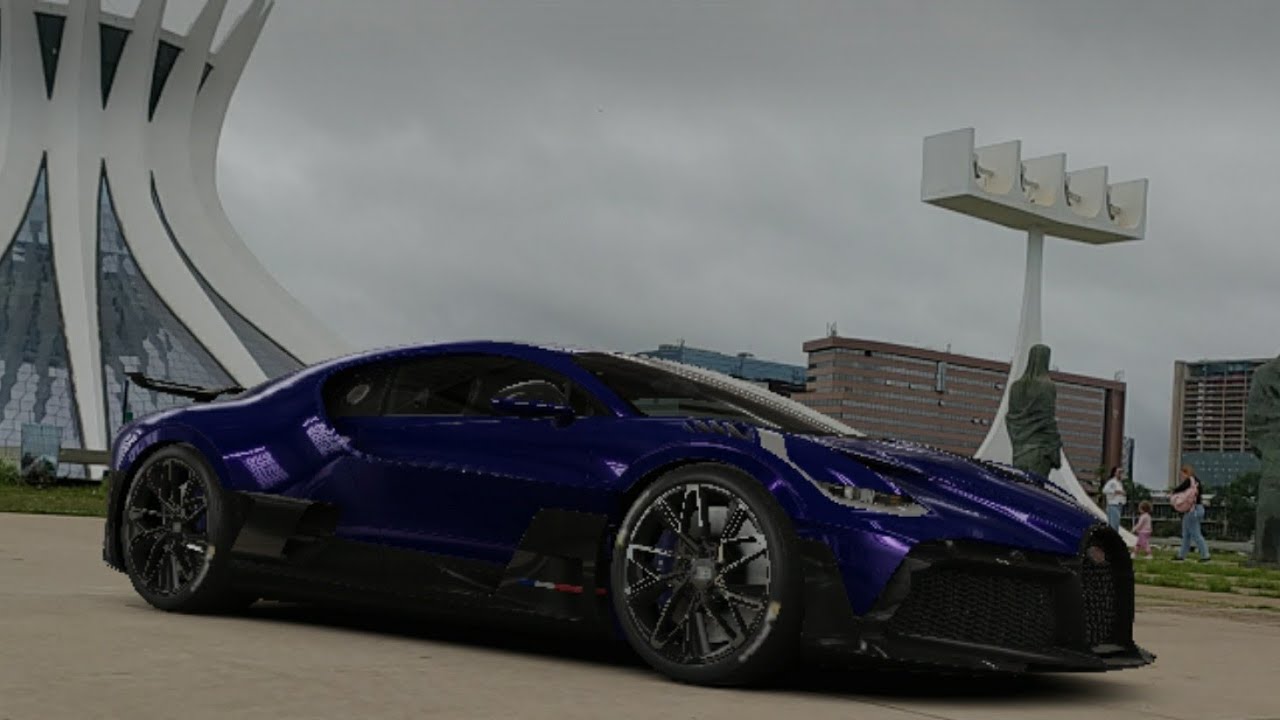 BUGATTI DIVO EM BRASÍLIA  😱 MODO RA