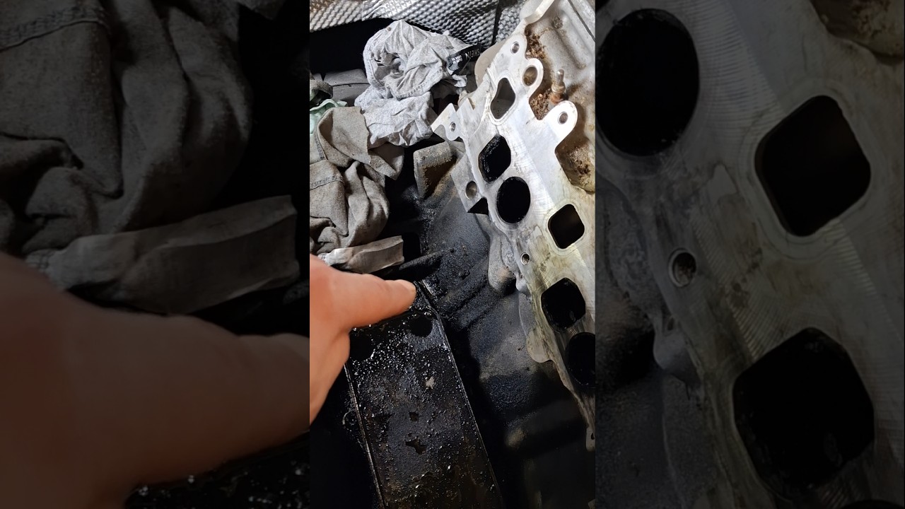 Stare Auto Nie Znaczy Tanie W Naprawie. A To Tylko Wyciek. #warsztat #mechanik