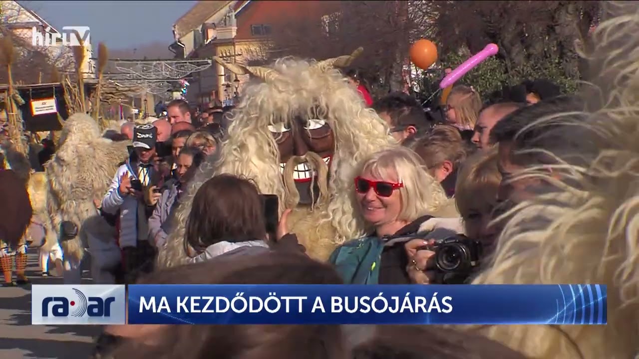 Radar - Ma kezdődött a Busójárás (2024-02-08) - HÍR TV