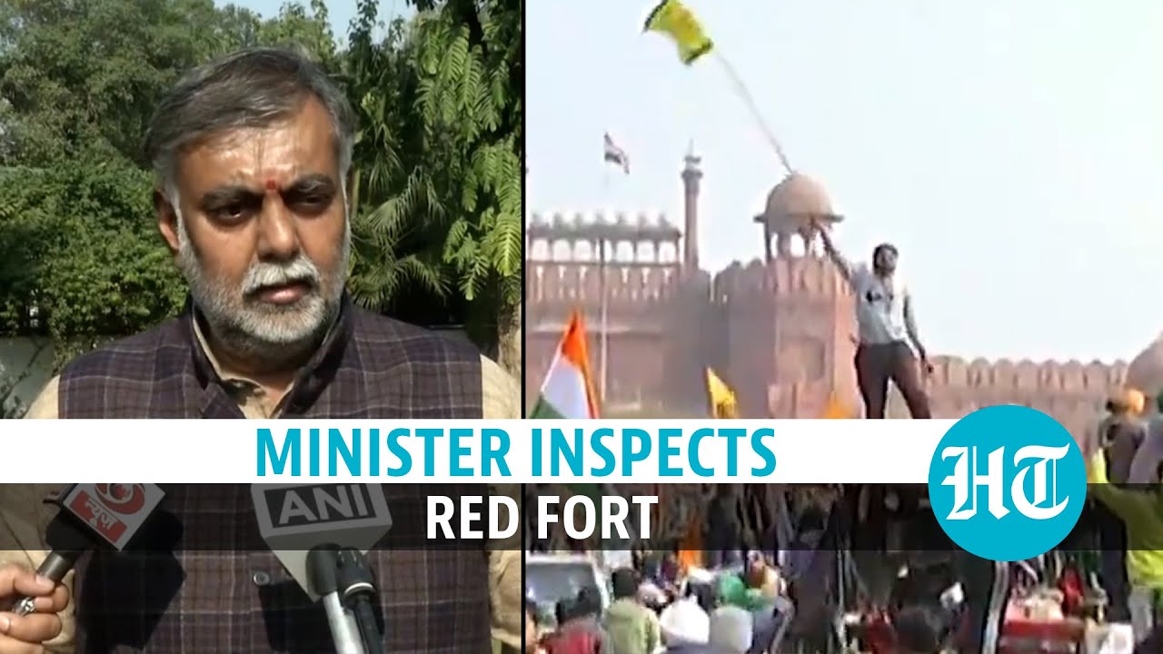 Delhi violence: Union minister visits Red Fort; Congress attacks Centre