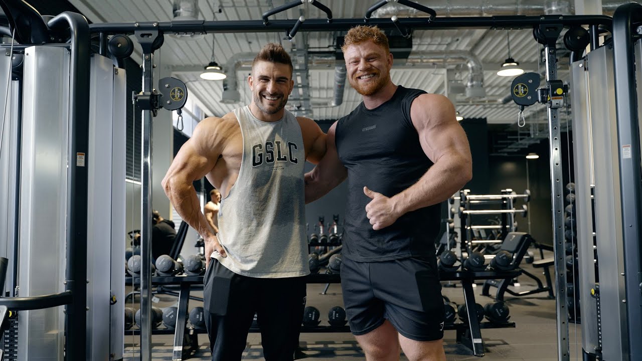 We Got Invited to Gymshark | Training with Ryan Terry, Tmcycles, Brightman.