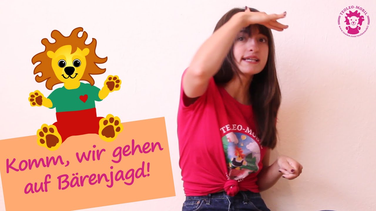 Rhythmusspiel: Wir gehen heute auf Bärenjagd - Bis 3 Jahre