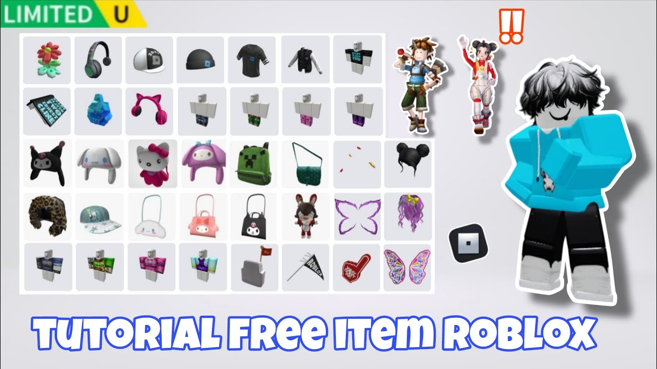 TUTORIAL FREE ITEM DI ROBLOX 2025‼️ || ROBLOX INDONESIA