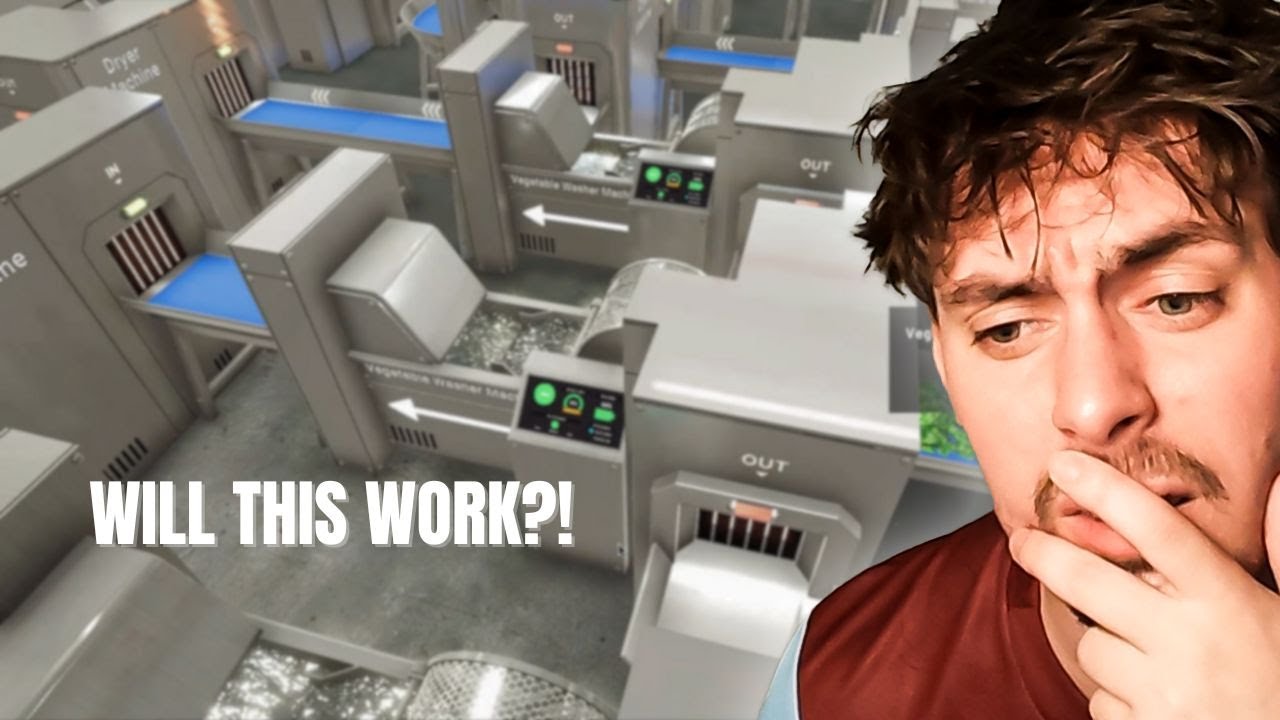Automating The Factory!!  (Food Processing Simulator #4)