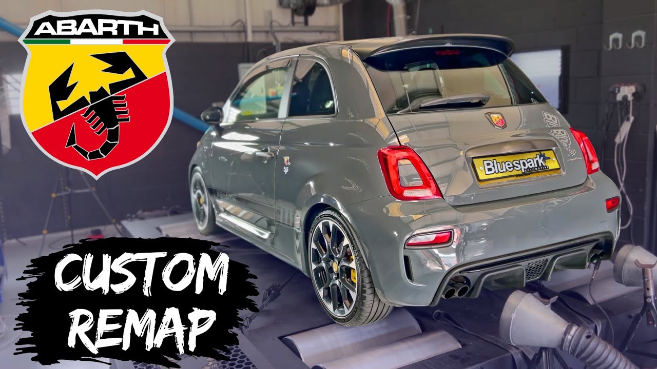 Abarth 595 Competizione 1.4 177bhp/180ps Custom ECU Remap with Dyno Test