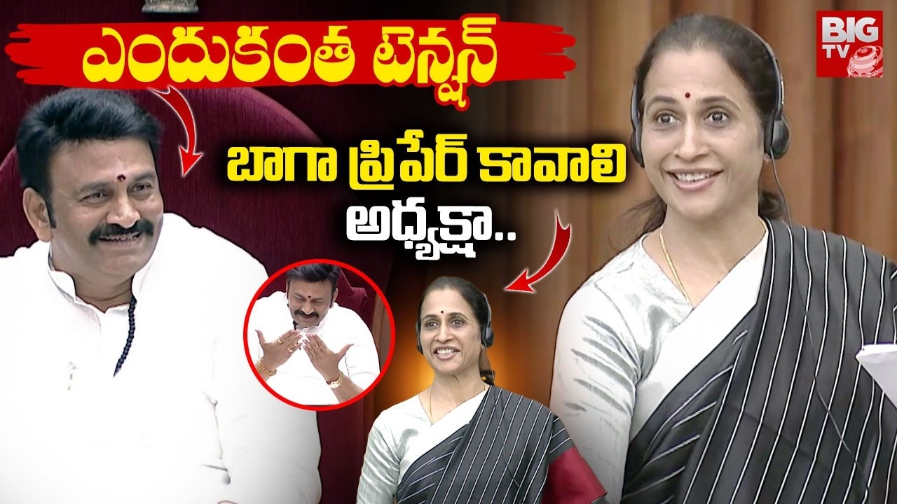 Kadapa MLA Madhavi Reddy Assembly Speech | Raghu Rama Krishnam Raju మాధ‌విరెడ్డిపై సెటైర్లు| BIG TV