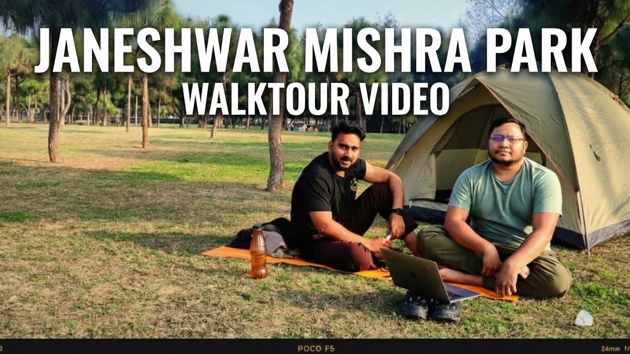 Walk tour janeshwar Mishra park l Ray raman #walktour #lucknow