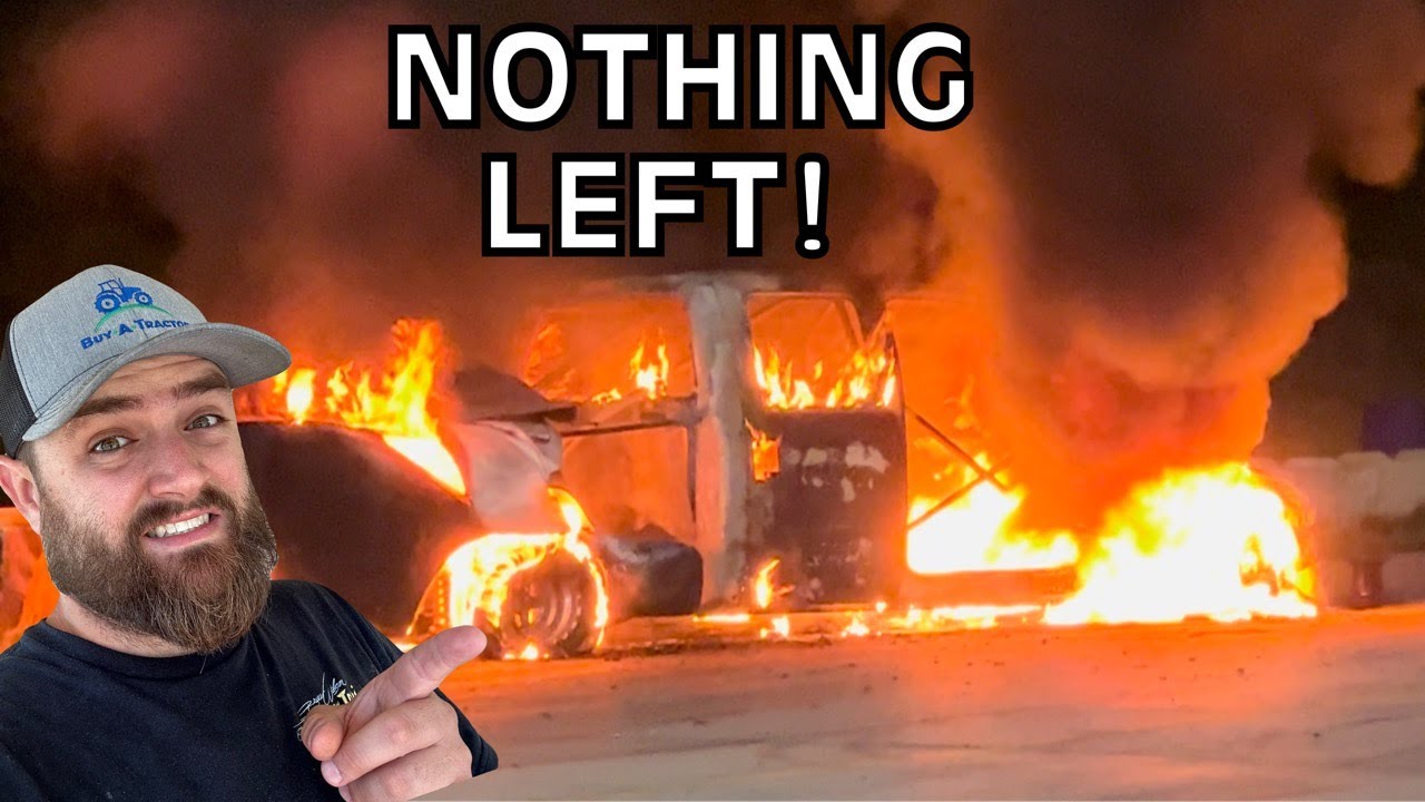 $150,000 Drag Truck Gone in Seconds, INSANE DIESEL FIRE!