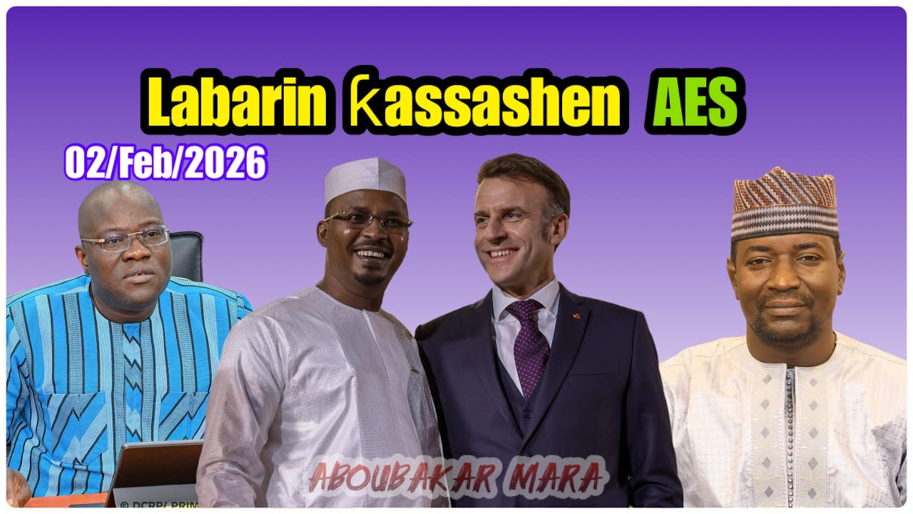 Labarin ƙassashen AES 02/Feb/2026