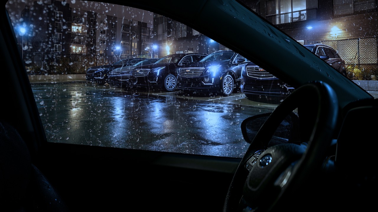 Heavy Rain Sounds to Stop Overthinking - In Car Ambience for Sleep, Anxiety Relief, Calm