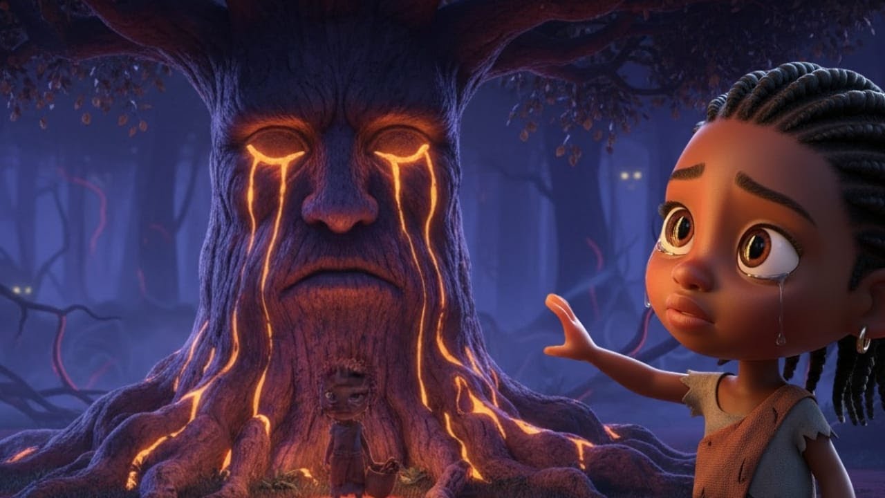 The Crying Tree in the Forbidden Forest — One Girl’s Fate Changed Forever |#africanfolktales #tales