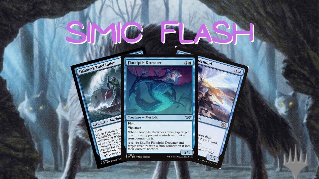 Simic Flash | Magic The Gathering | Duskmourn | MTG Pioneer