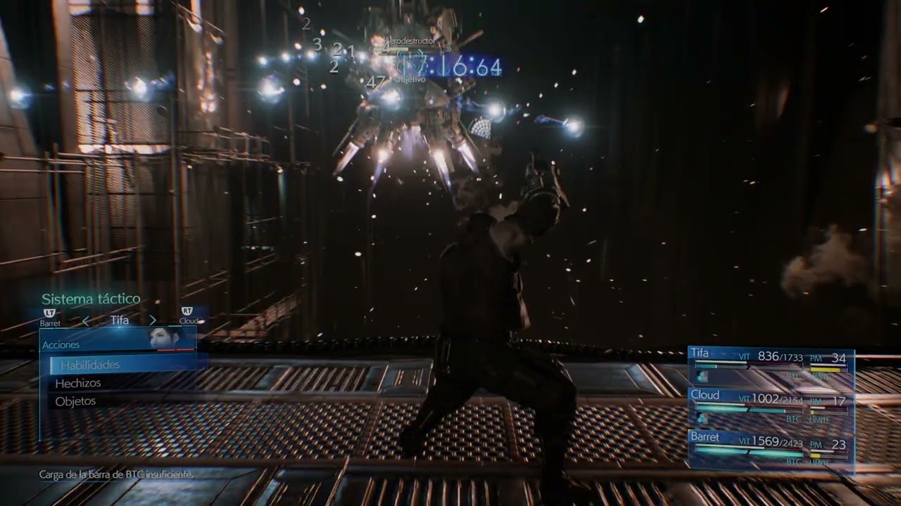 Boss Fight Airbuster - Final Fantasy VII Remake.