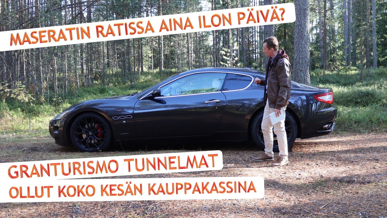 Ilkivaltalunastettu Maserati Granturismo, kesä ajettu, miten meni?