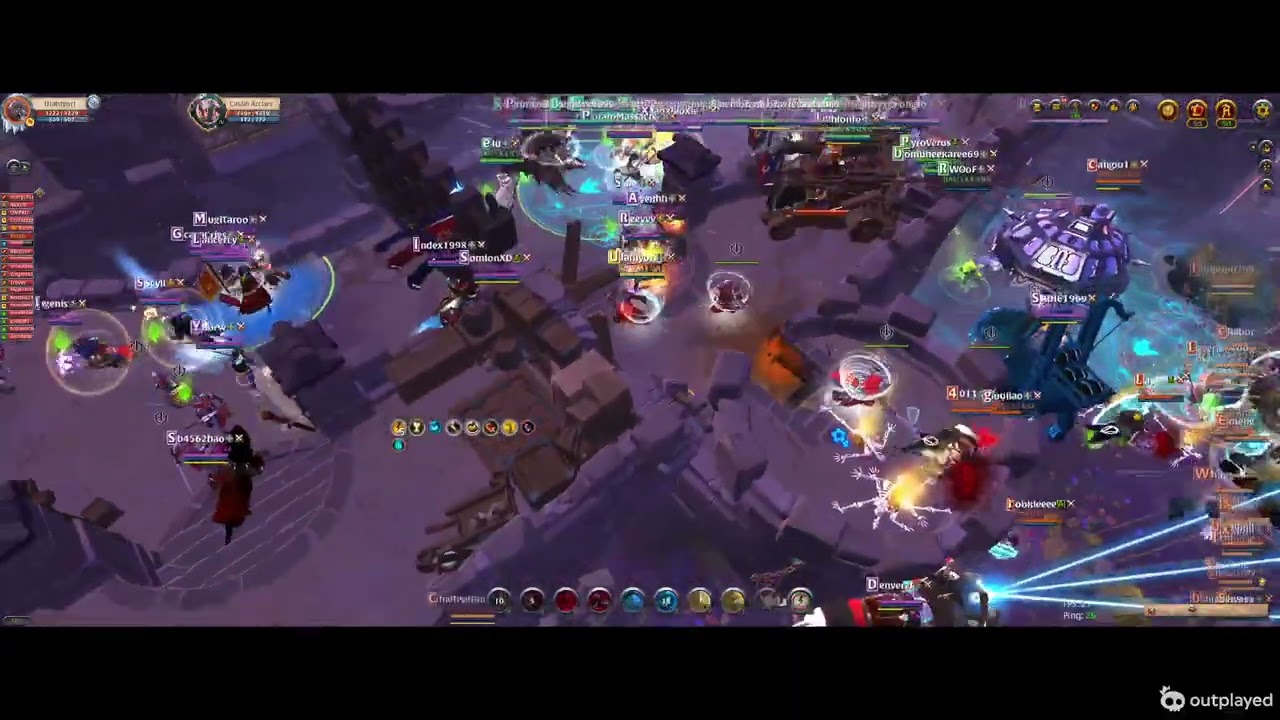 12 UTC MAHARLIKA VS ALLRISE DEFFENSIVE CASTLE ALBION ONLINE EAST
