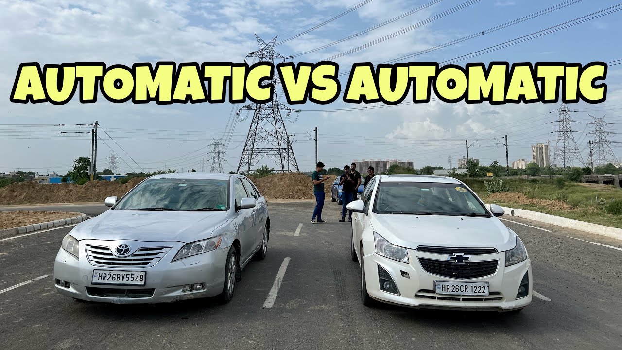 TOYOTA CAMRY VS CHEVROLET CRUZE DRAG RACE🚀