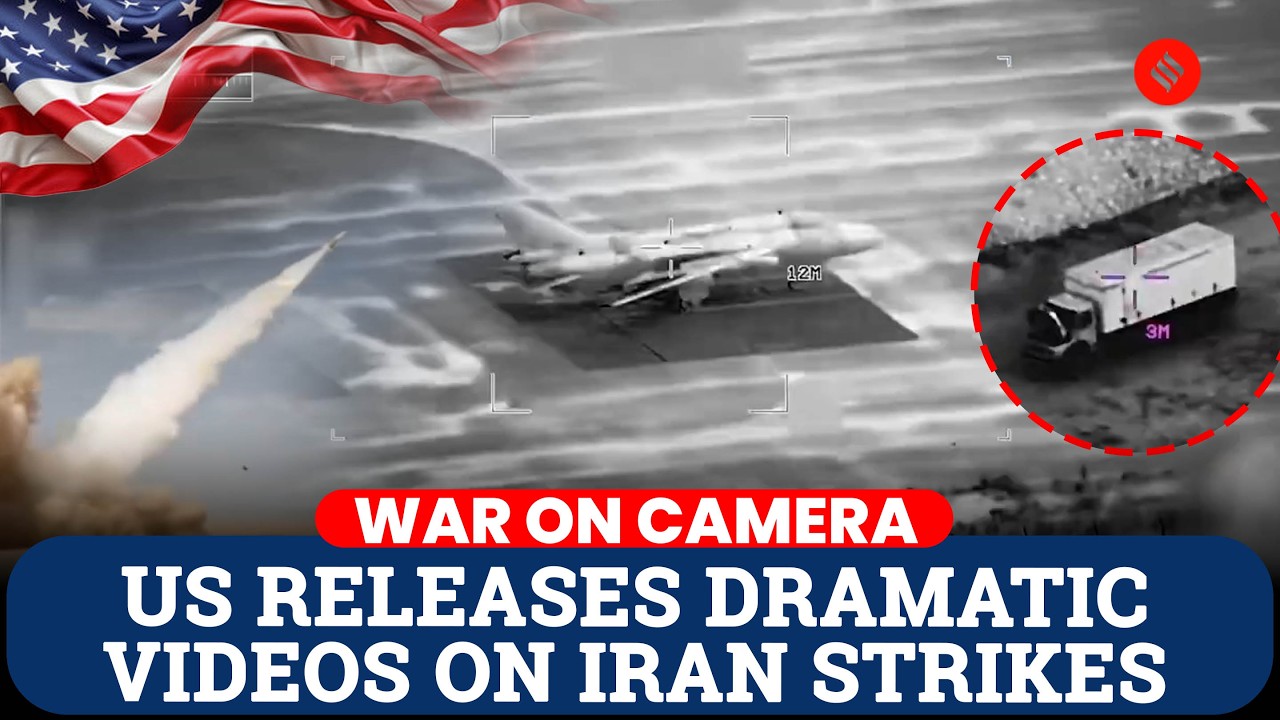US Drops Explosive New Footage of Iran War Strike | Middle East Chaos