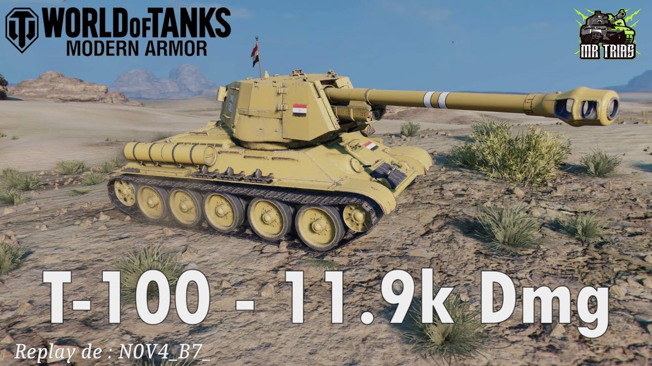 World of Tanks Console | Replays Abonnés #8 | T-100 CW - 11.9k Dmg
