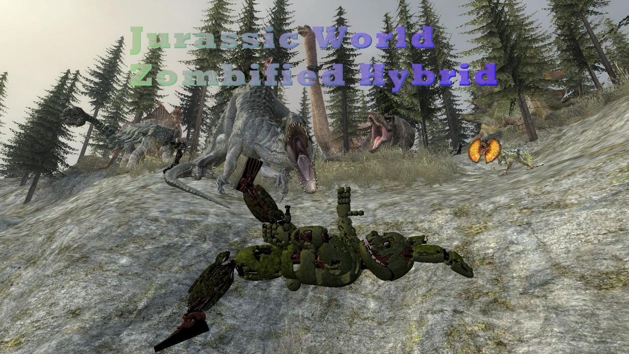 Jurassic World Zombified Hybrid