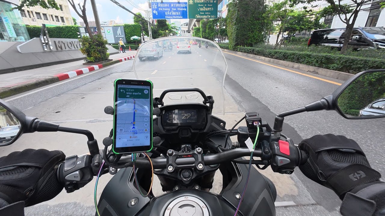 Heading Back to Bangkok | Honda CB500X POV Ride (Part 1)