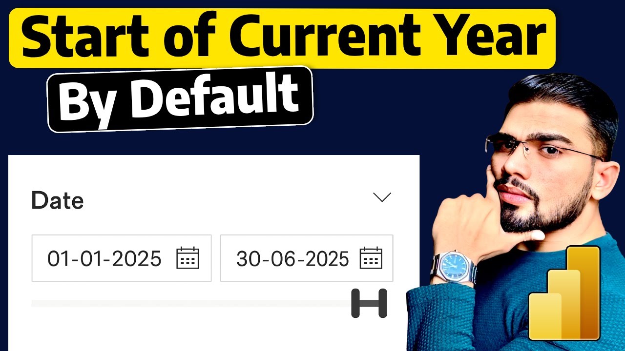 Power BI Slicer Default to Start of Current Year
