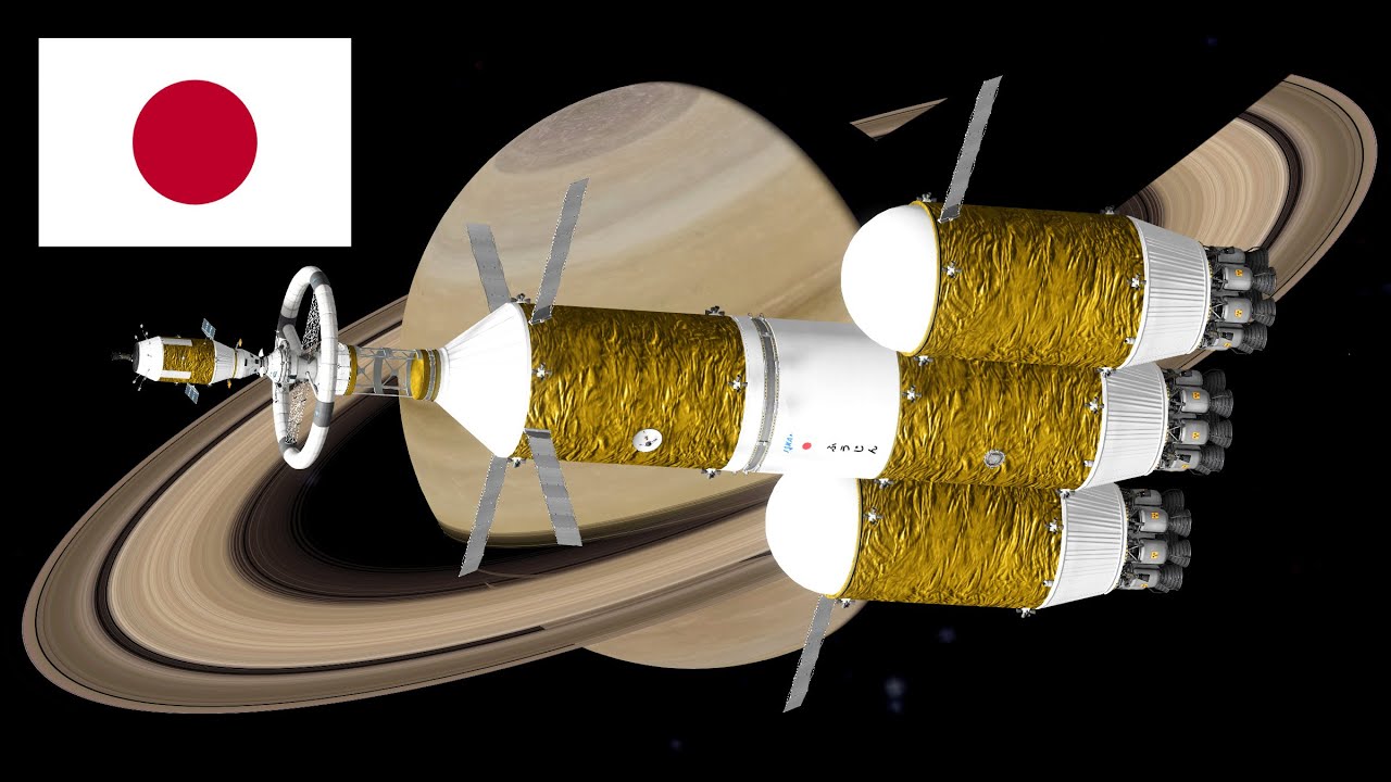 Japanese Crewed Mission to Saturn (ATAC on Titan) | KSP RSS/RO | JAXA+ 