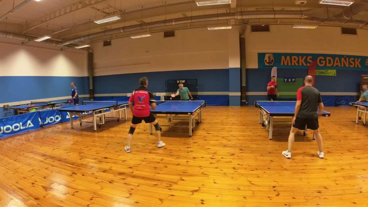 Poniedziałkowy turniej szkoleniowy na MRKS Gdańsk. Mark Heliosz vs Pavel Sobchanka