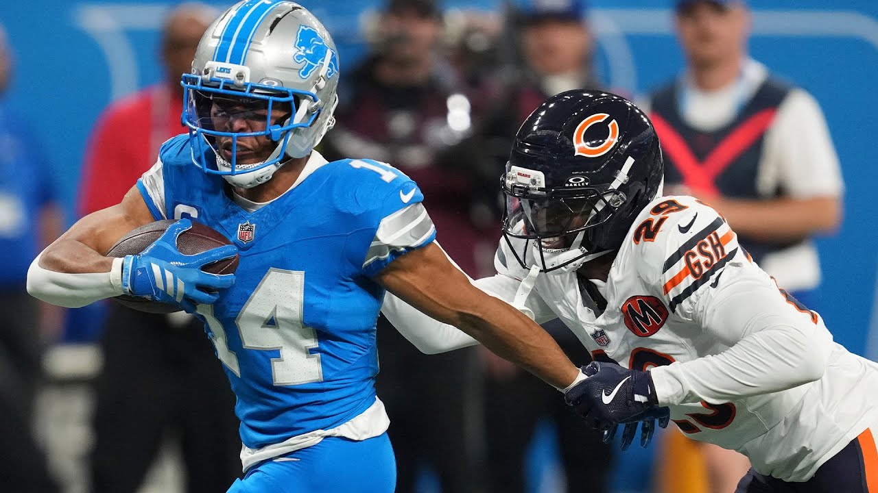 Amon-Ra St. Brown's best plays from 3-TD game vs. Bears | Week 2