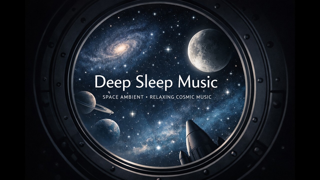 Deep Space Sleep Music/ Relaxing Cosmic Ambient