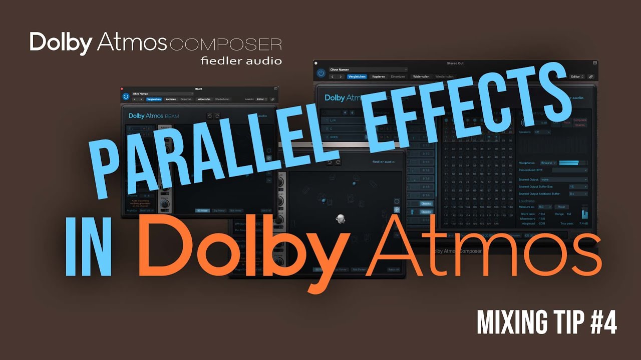Parallel Effects - Dolby Atmos Mixing Tip No.4 #dolbyatmos #dolbyatmosmusic #3daudio #spatialaudio