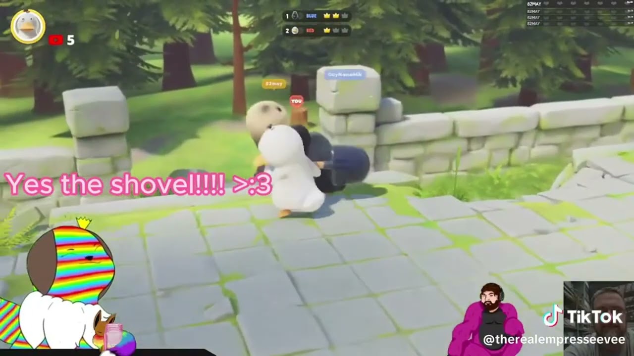 Yes the shovel XD #gaming  #entuber #livestreams #envtuber #empresseevee #partyanimals