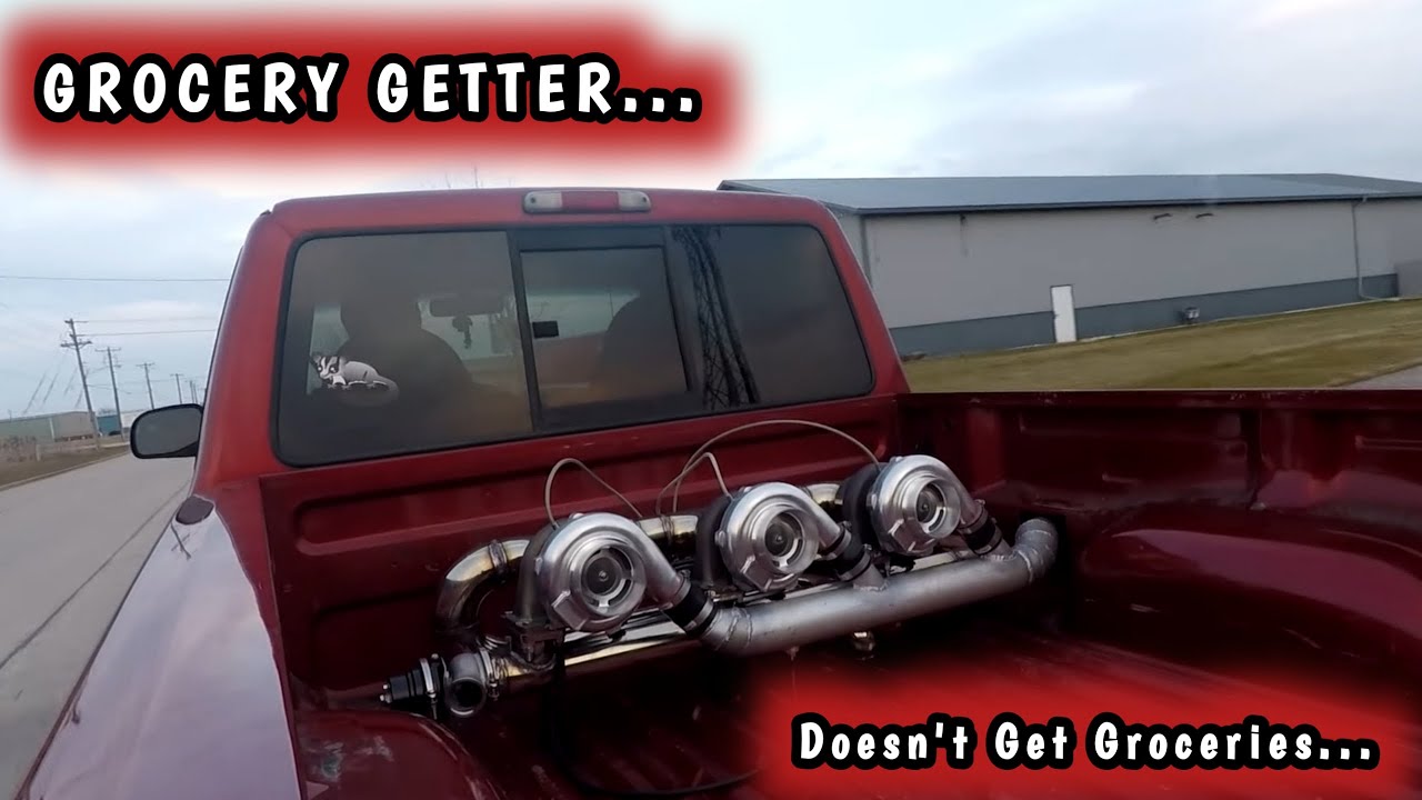 Rear Mount Triple Turbo LS Ranger Goes For A RIP With New 4l80e.