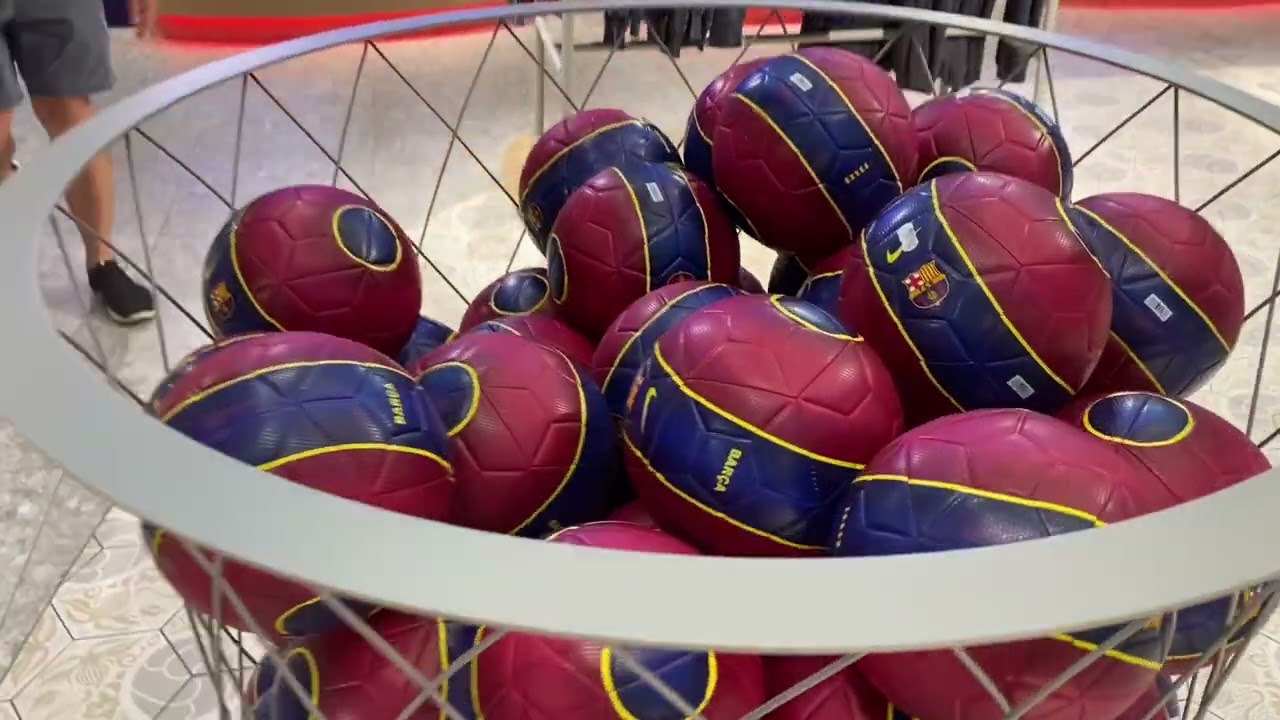 LA TIENDA DEL FCBARCELONA EN ASMR