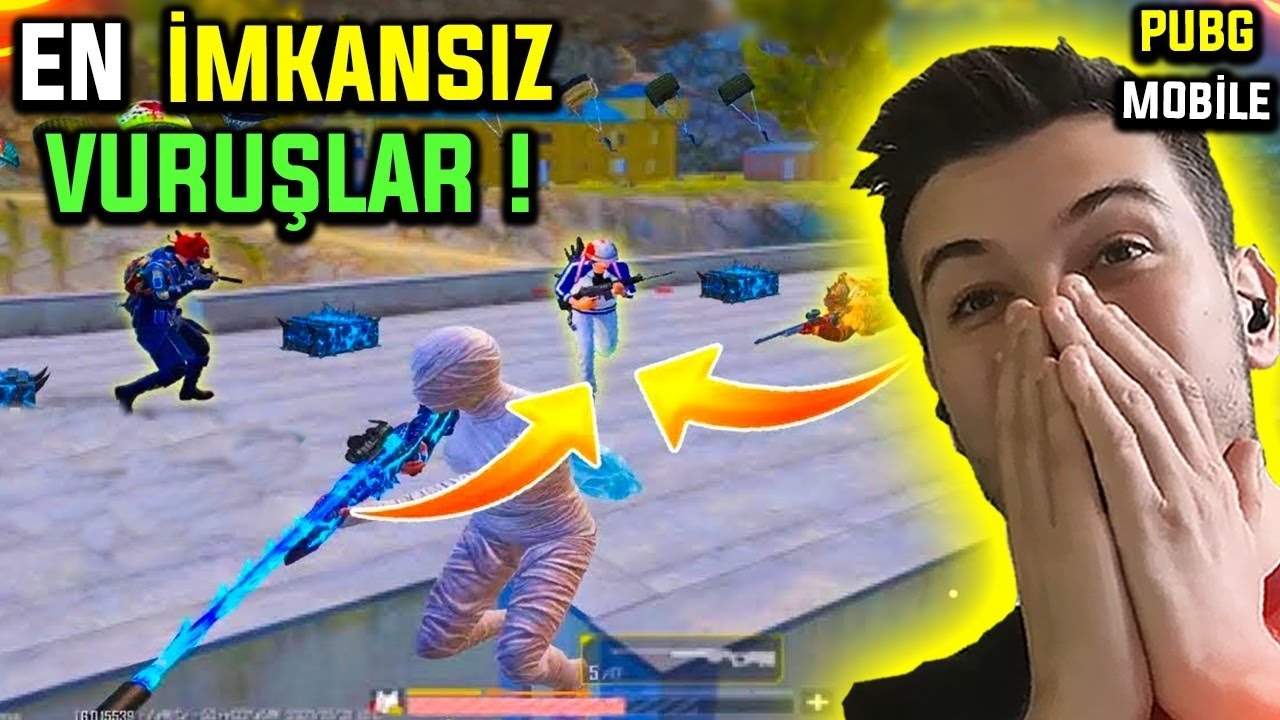 HAVADA UÇARAK AWM İLE 4 KİŞİYİ VURDU!! 😮 EN İYİ VURUŞLAR | PUBG MOBILE TikTok Videoları