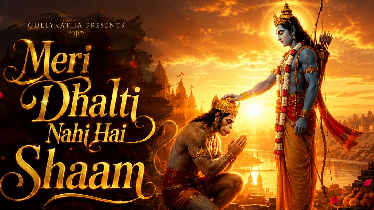 JAI SHRI RAM 🔥 MERI DHALTI NAHI HAI SHAAM - BEST RAM BHAJAN 2026 | VIRAL SRI RAM SONG | GullyKatha