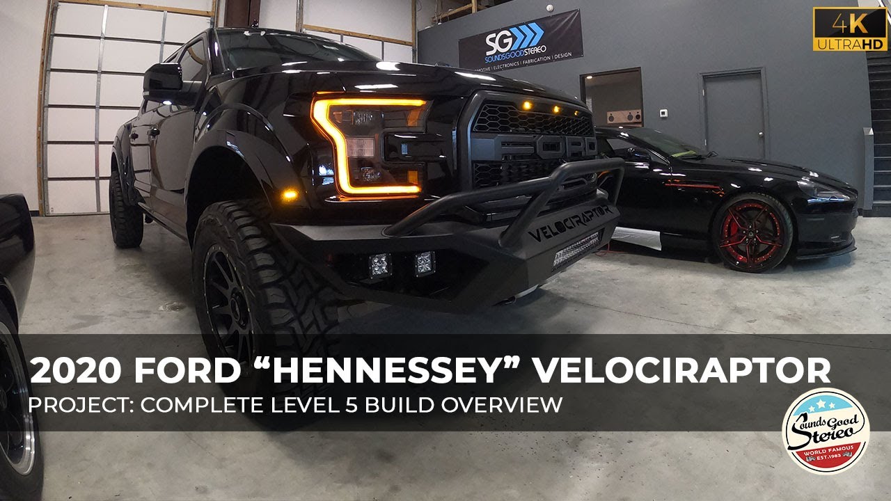 Велоцираптор Ford F-150 «Hennessey» 2020 года — проект: полный обзор сборки уровня 5