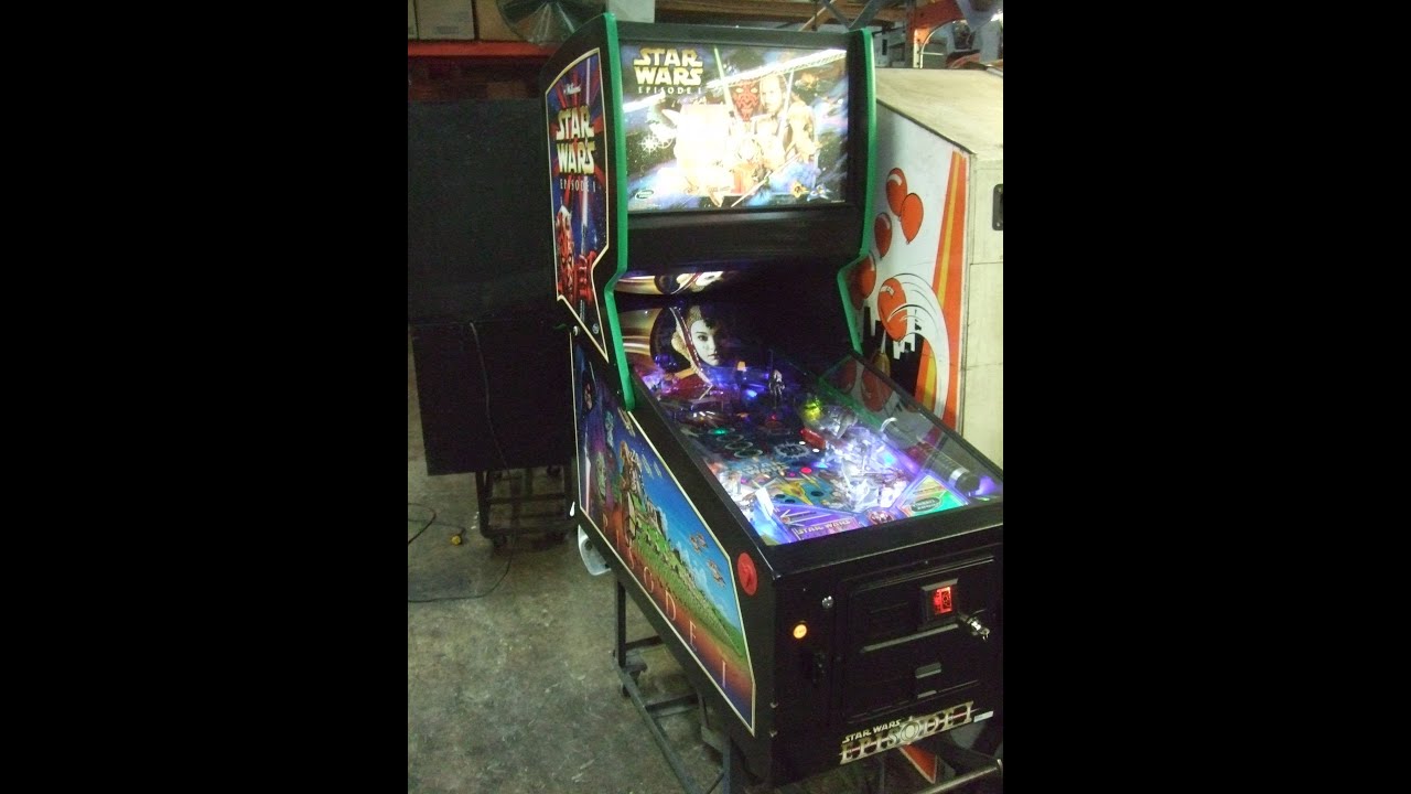 #397 STAR WARS Episode One Pinball Machine - PINBALL 2000 - and a TIP! TNT Amusements