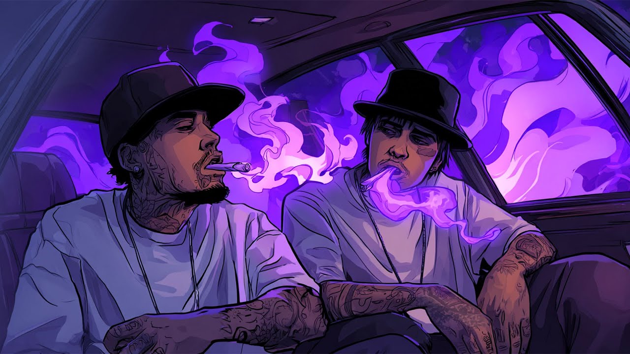 Clouded Thoughts at Night (Playlist) — 420 Chill Rap | Bluesy Hip-Hop
