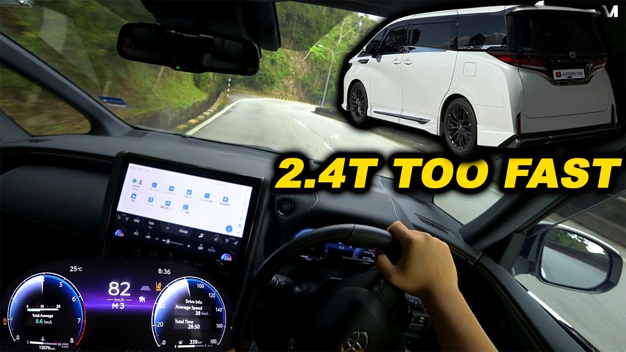 Part 2/2 | Toyota Vellfire AH40 2.4T | Malaysia #POV [Genting Run 冲上云霄] [CC Subtitle]