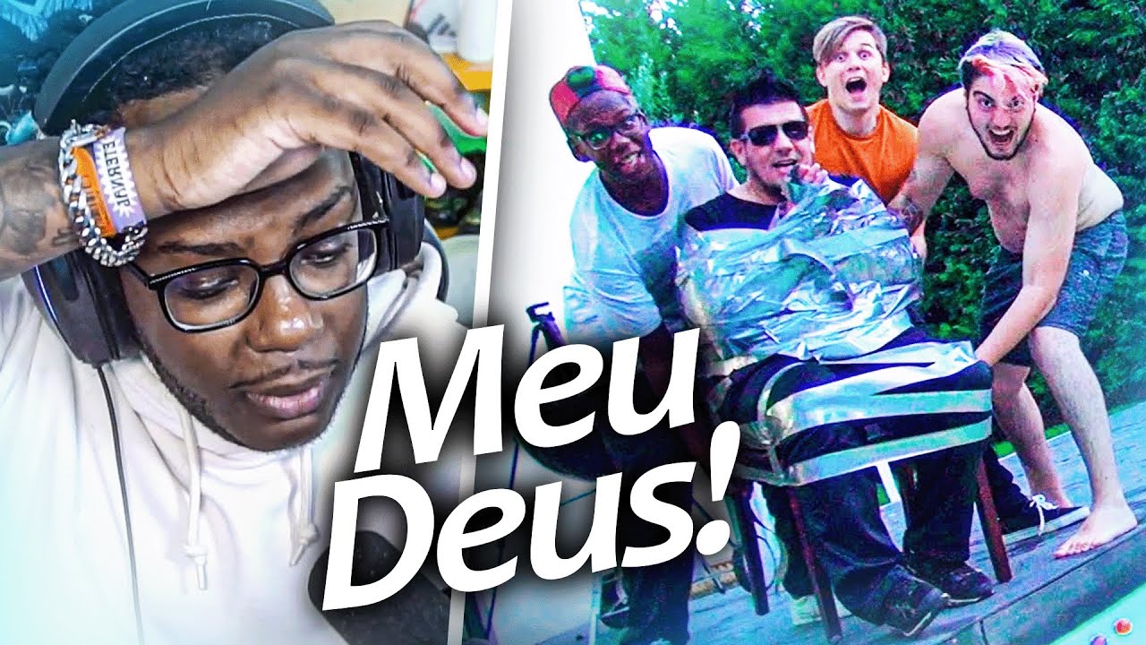 PRANK mais PERIGOSA da CASA DOS YOUTUBERS... (ME AMARRARAM E ME JOGARAM NA PISCINA (QUASE MORRI)