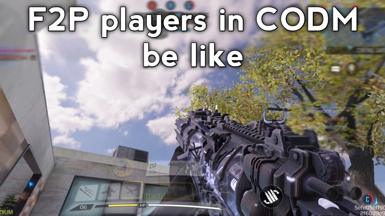 F2P players in CODM be like