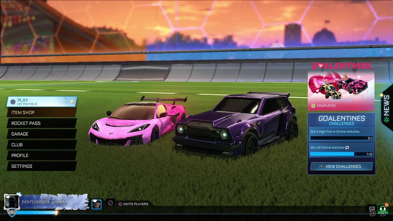 Rocketleague come vibe