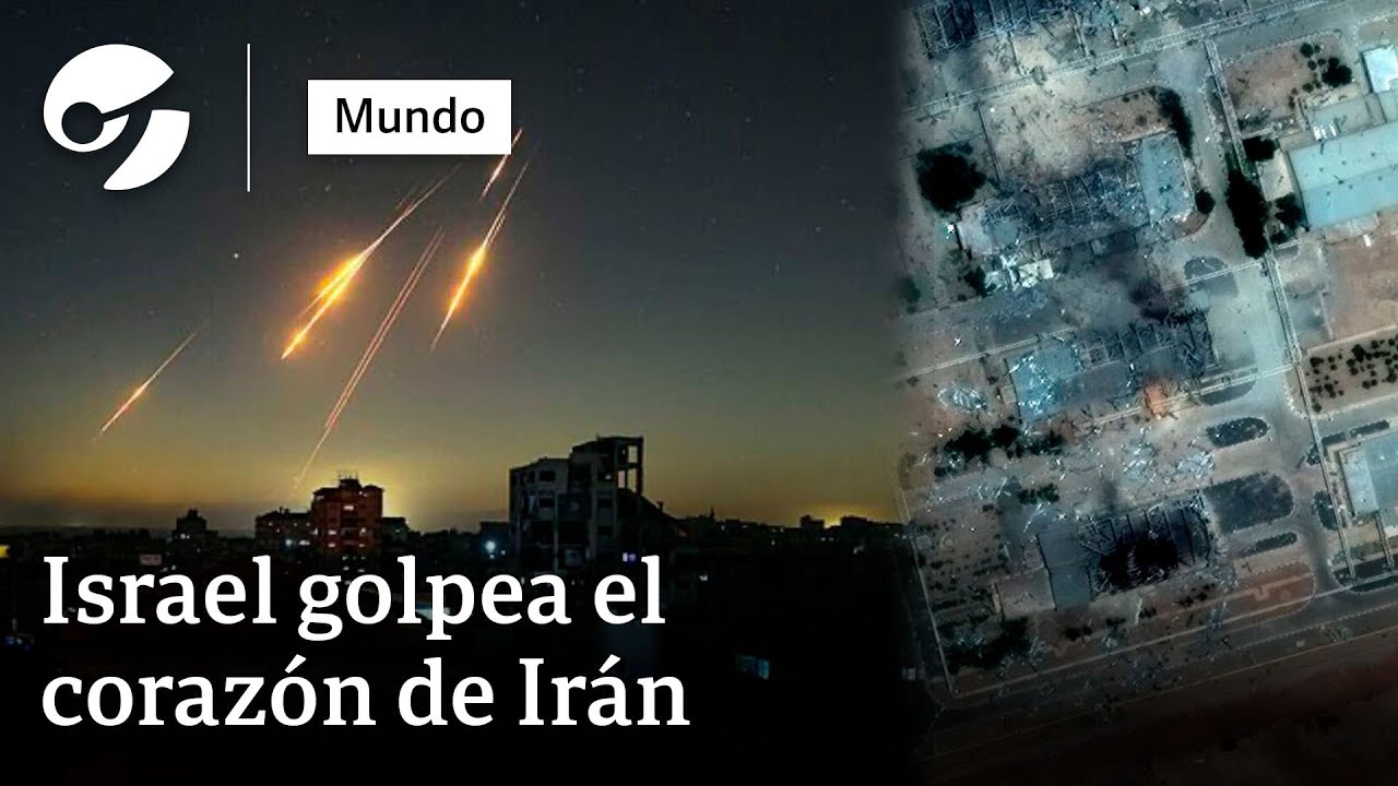 ISRAEL ATACA planta nuclear y bases militares de IRÁN en el BOMBARDEO más fuerte de la guerra