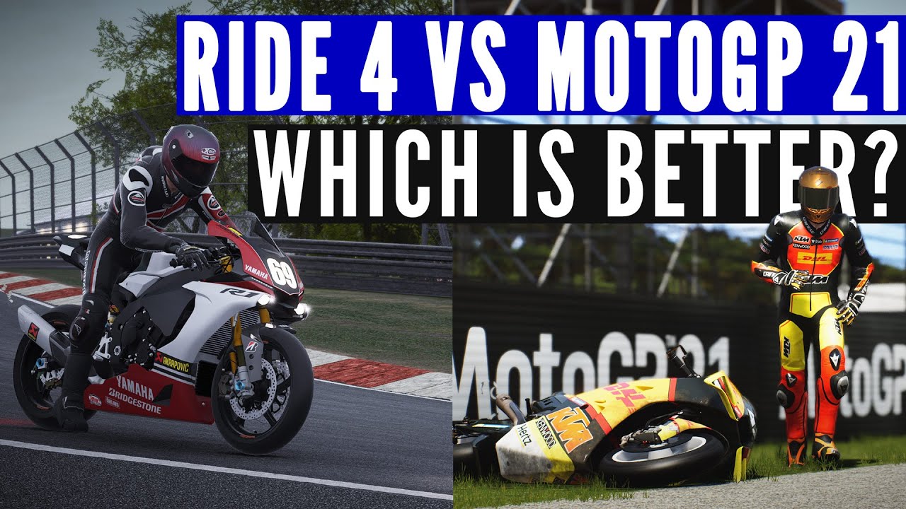 Ride 4 vs MotoGP 21: Which is better?