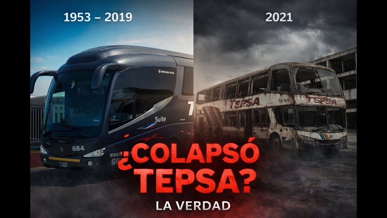 La Caída Silenciosa de TEPSA: ¿Qué Pasó con el Gigante del Bus Peruano?