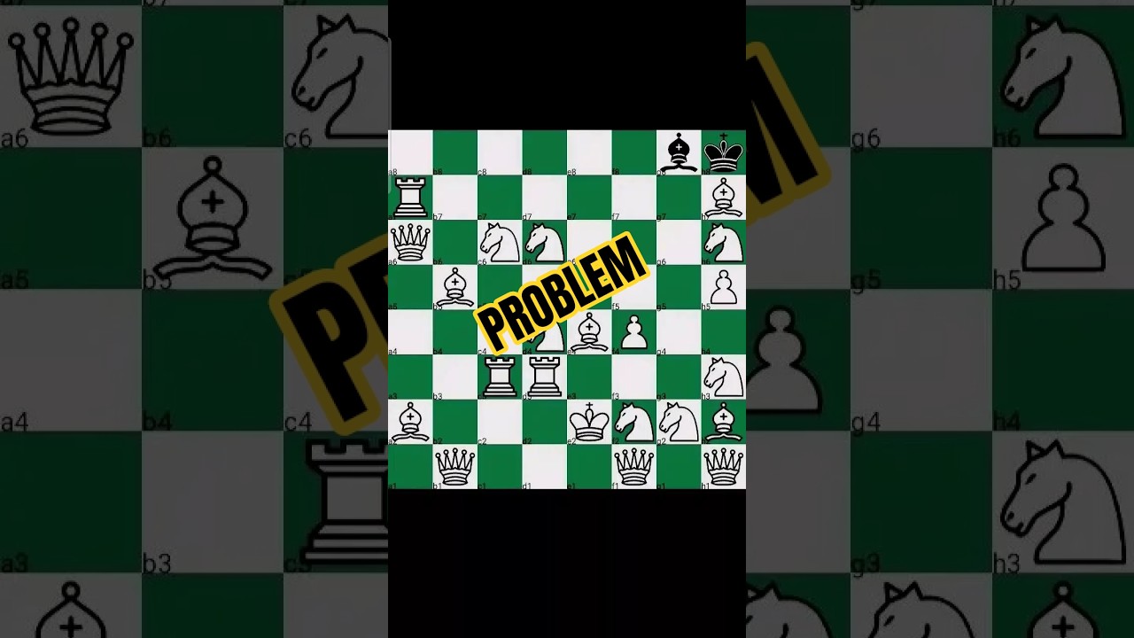 problem catur 2langkah  .#chess #caturterbaru #puzzle #catur #shorts #langkahpembukaancatur #games