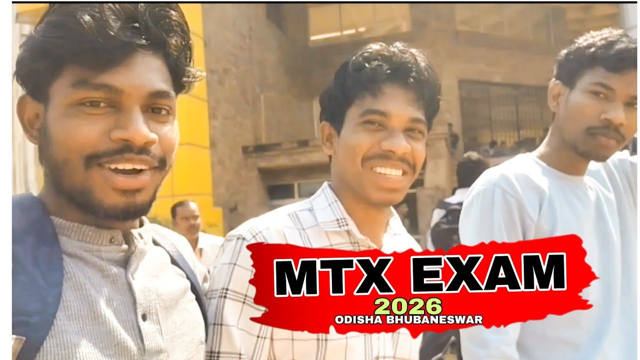 MTS exam ଦେବାକୁ techno school କୁ ଗଲୁ 💯☺️