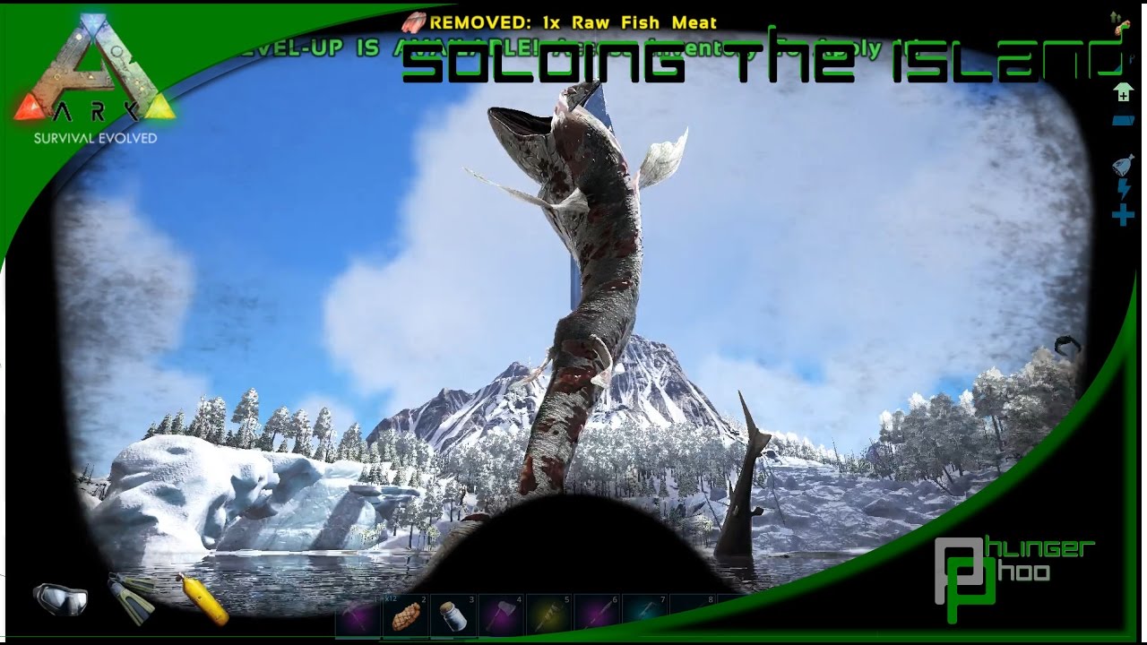 How to Phling an Alpha Leedsichthys, Beezlebufo Taming/Breeding Soloing the Ark S2E91